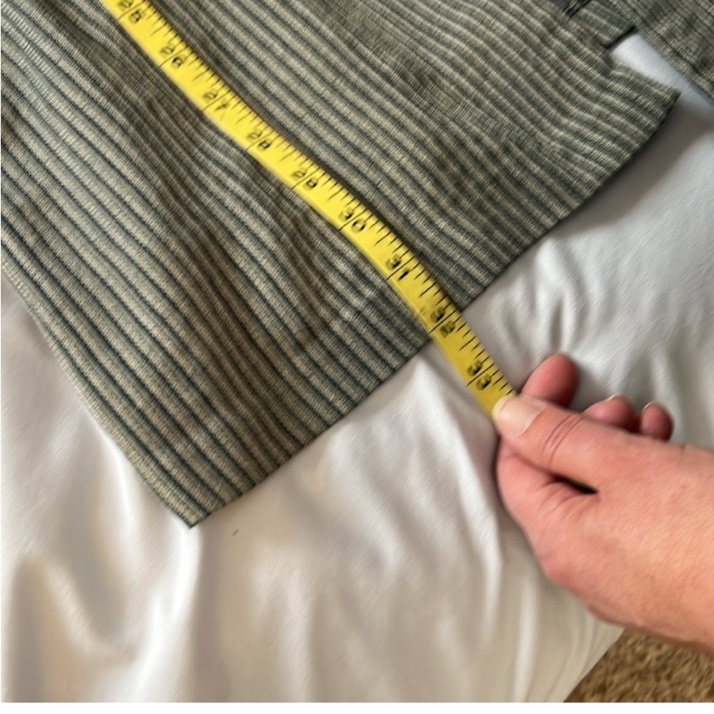 RARE-VTG JDB Green Stripe Blazer W/Built in Vest,Gold Button Detail EUC-Sz16 💛​ - Picture 12 of 14